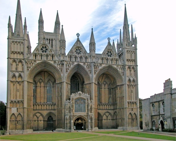 Exterior of Peterborough Cathedral