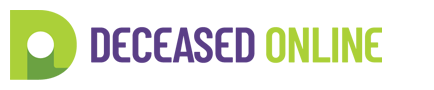 DeceasedOnline home page
